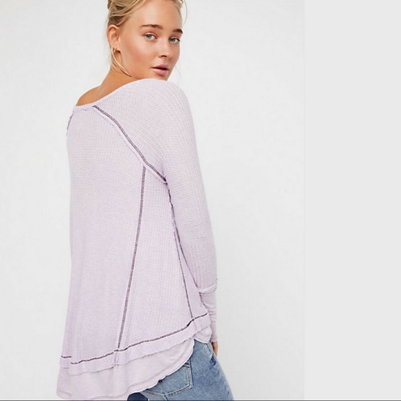 FREE PEOPLE Laguna Thermal Top. NWT - Picture 2 of 8